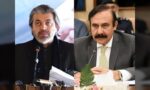 وفاقی وزیر پارلیمانی امور ڈاکٹر طارق فضل چوہدری پارلیمنٹ ہاؤس میں میڈیا سے گفتگو کر رہے ہیں۔