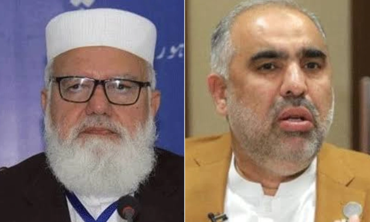 لیاقت بلوچ سے اسد قیصر کا رابطہ، خیبرپختونخوا کی صورتحال پر گفتگو