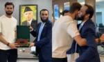 کپتان شاہین آفریدی کی وفاقی وزیر عطا تارڑ سے ملاقات