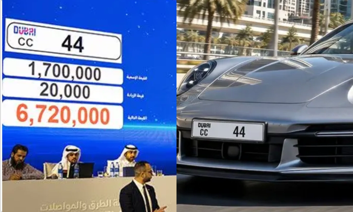 دبئی میں گاڑی کی نمبر پلیٹ 51 کروڑ روپے میں نیلام، آخر اس میں خاص کیا ہے؟