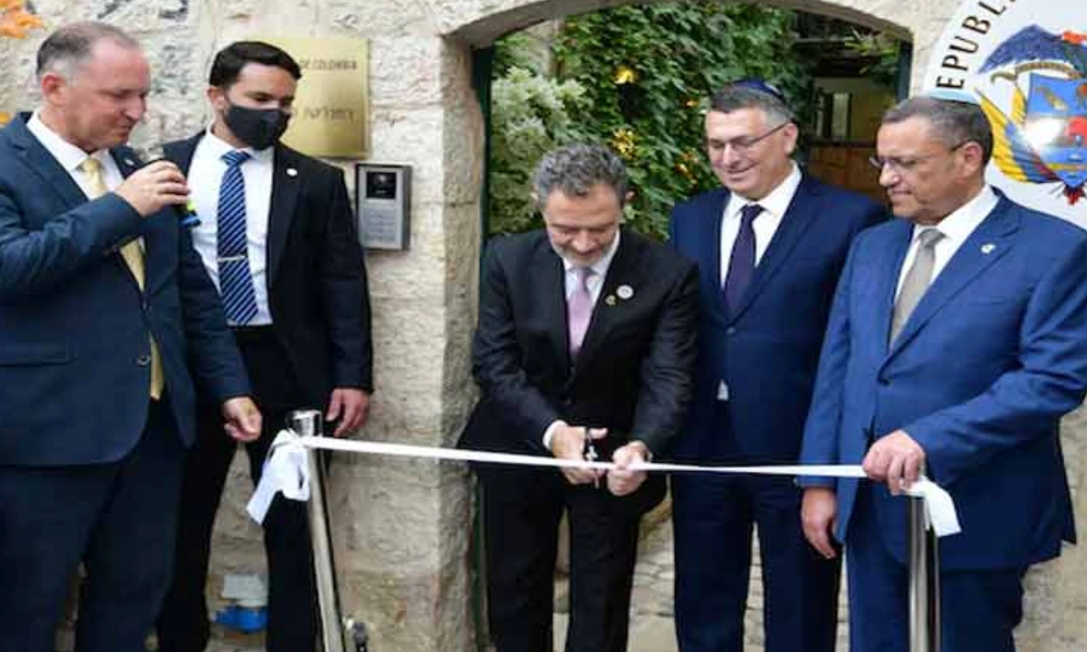 مغربی یروشلم میں کولمبیا کا سفارت خانہ، عرب ممالک کا شدید ردعمل