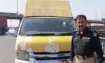کراچی،نجی نیوز چینل کی چوری ہونے والی ڈی ایس این جی وین مل گئی