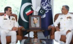 کویتی بحریہ کے کمانڈر کی پاکستانی بحریہ کے سربراہ سے ملاقات