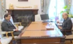 وزیراعظم شہباز شریف سے وزیر ریلوے حنیف عباسی کی ملاقات