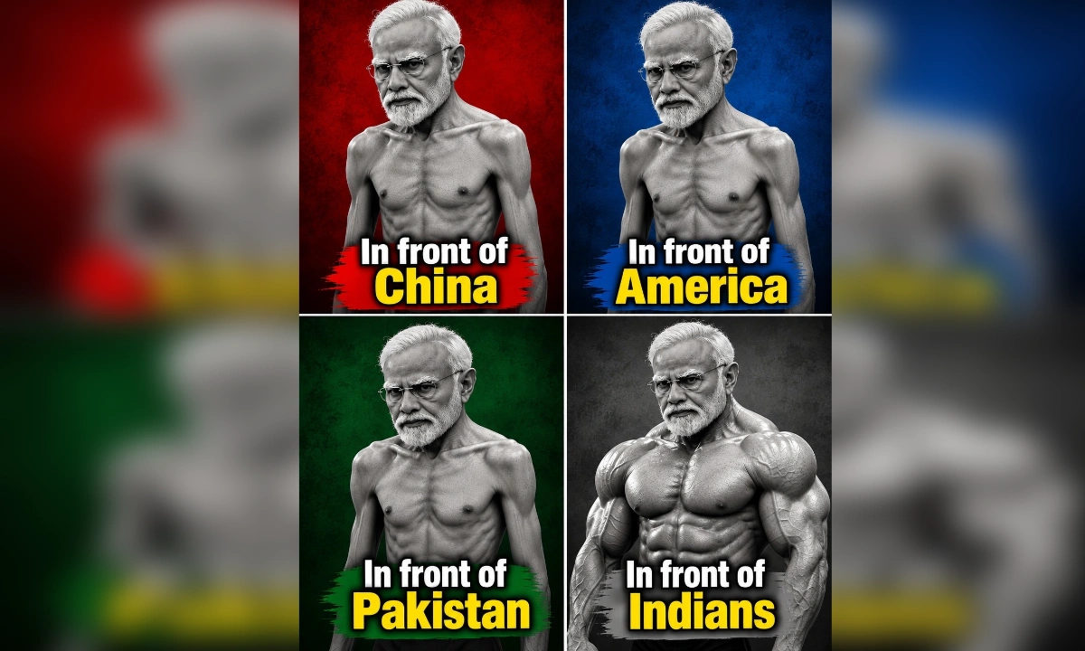مودی کی چھاتی پاکستان کے سامنے سکڑ جاتی ہے،عام آدمی پارٹی کی تہلکہ خیز پوسٹ