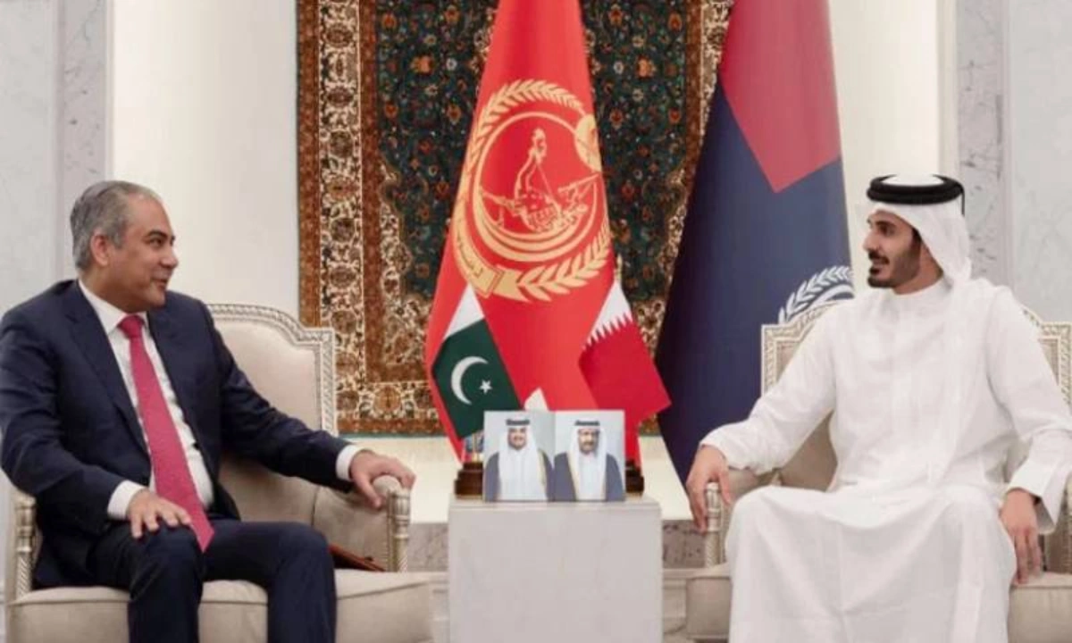 محسن نقوی کی قطری ہم منصب سے ملاقات،سکیورٹی تعاون بڑھانے پر اتفاق