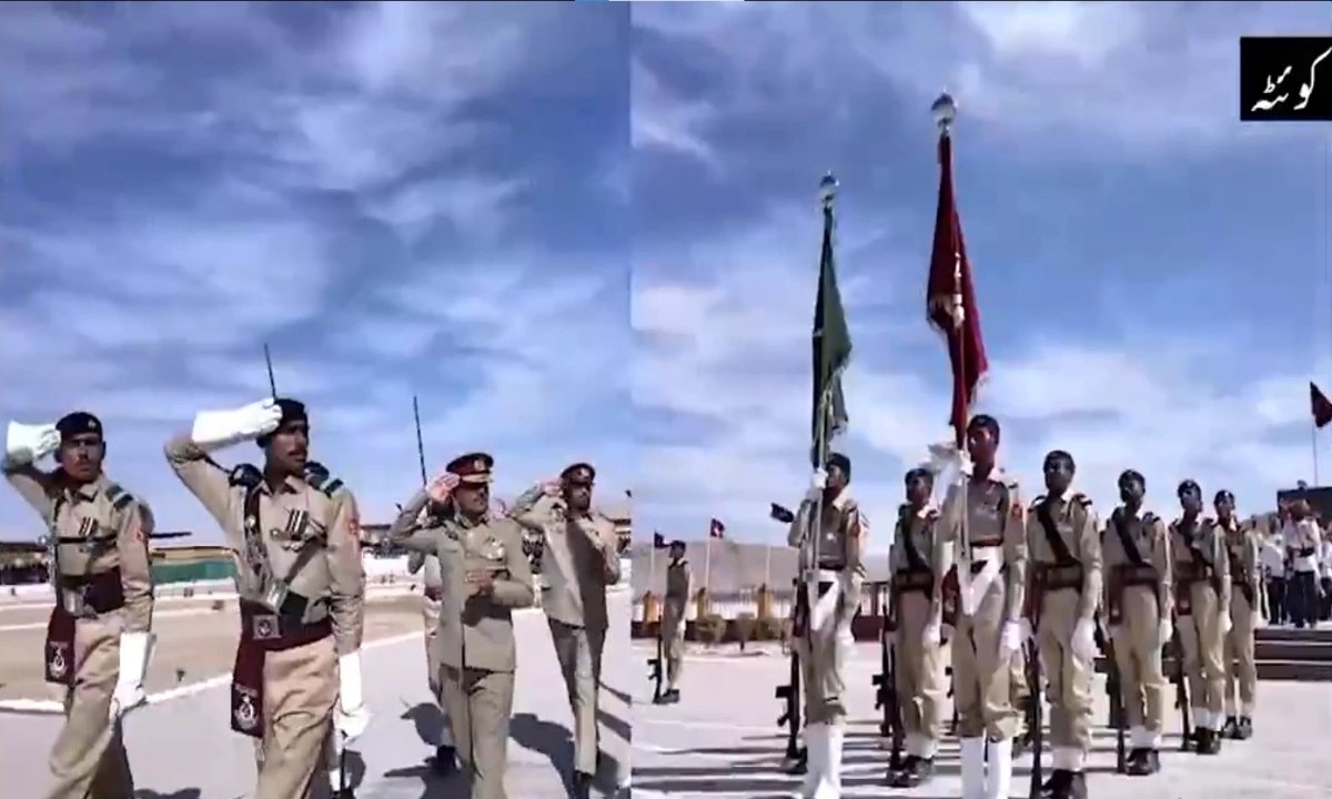 کوئٹہ میں بیسک ملٹری ٹریننگ 22 کی پاسنگ آؤٹ پریڈ، 173 جوان پاک فوج میں شامل