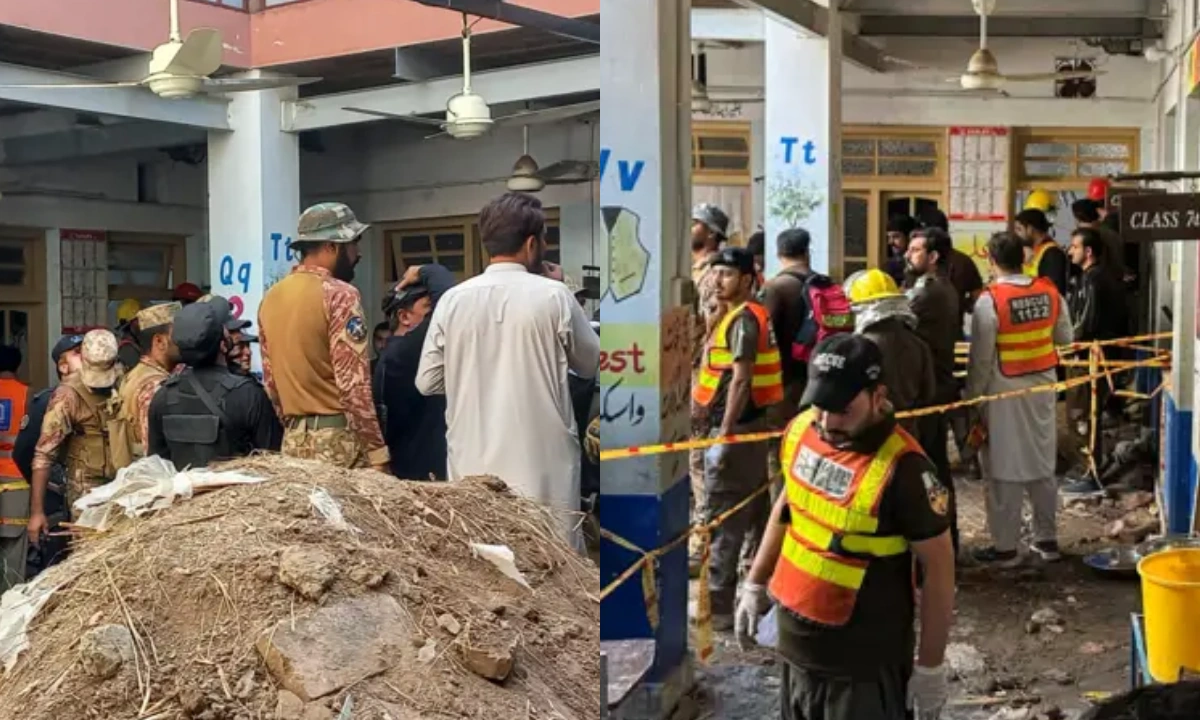 پشاور اسکول حادثہ،مالک نے بارشوں کو وجہ قرار دے دیا