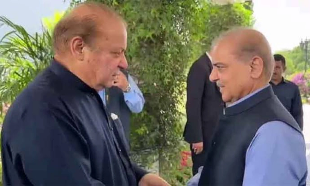وزیراعظم شہباز شریف کی جاتی امرا آمد، نواز شریف سے اہم ملاقات