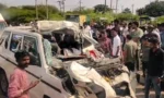 بھارتی ریاست گجرات میں تیز رفتار گاڑی ٹریلر سے ٹکرا گئی،7 افراد ہلاک