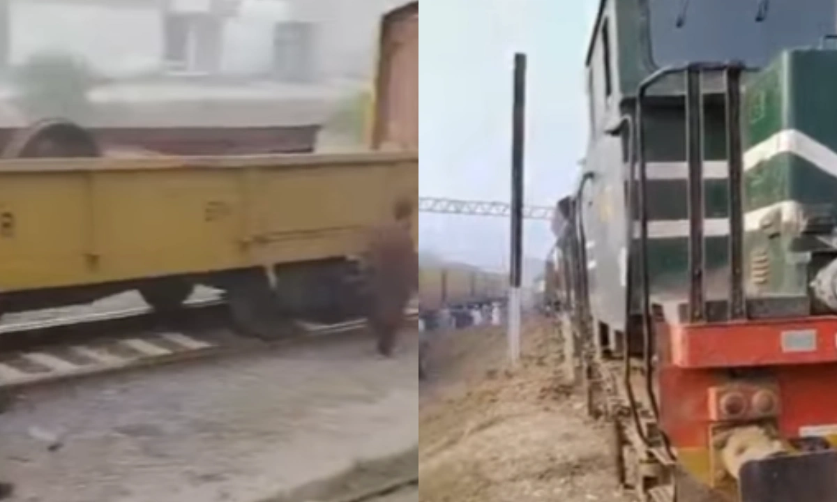 بریک فیل ہونے سے شالیمار ایکسپریس حادثے کا شکار