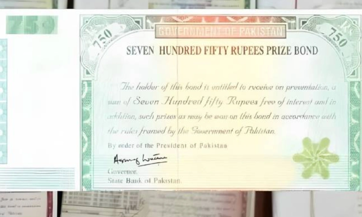 750 روپے کے پرائز بانڈز کی قرعہ اندازی 15 اکتوبر کو ہوگی
