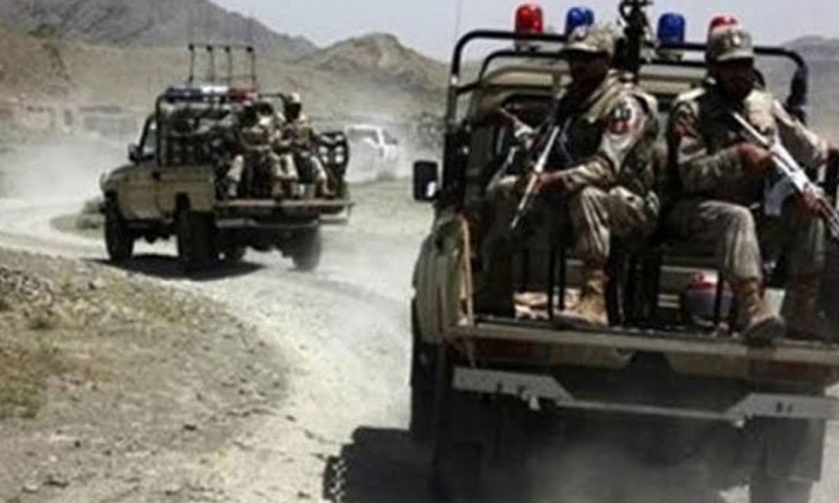 سیکیورٹی فورسز کی بلوچستان میں کارروائی اور دہشت گردوں کے خلاف آپریشنز کا ایک منظر