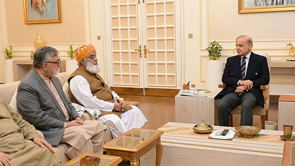 ملاقات کے موقع پر لی گئی تصویر