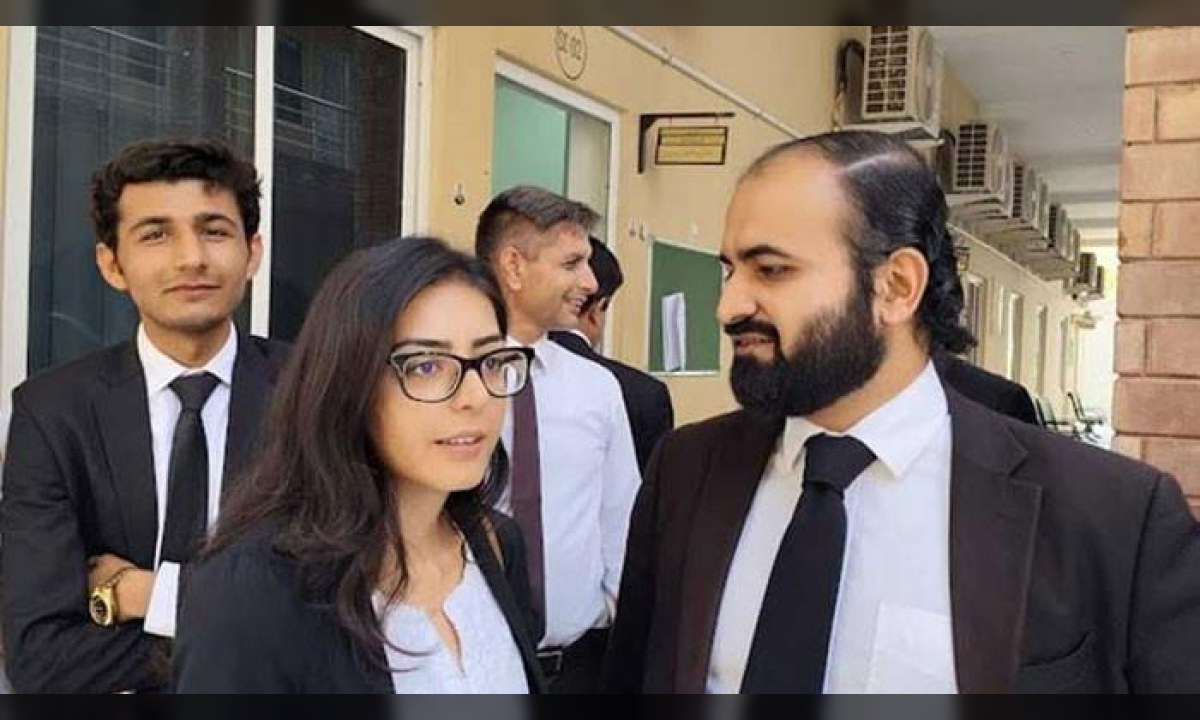 انسداد دہشت گردی عدالت اسلام آباد میں سماعت کے دوران کا منظر