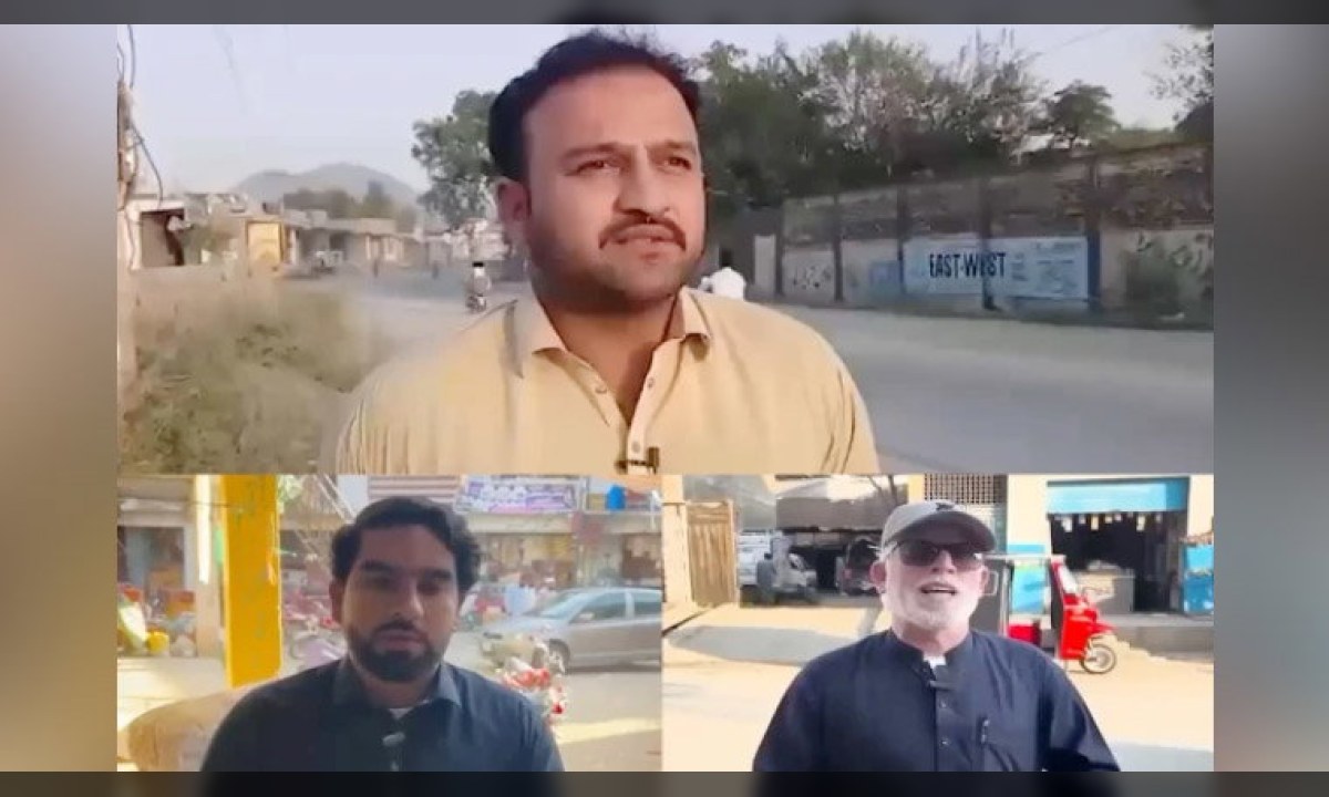 خیبرپختونخوا میں امن و امان کی ابتر صورتحال پر شہریوں کا احتجاج