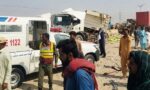 روہڑی میں ایل پی جی ٹینکر دھماکے سے تباہ، 2 افراد جاں بحق