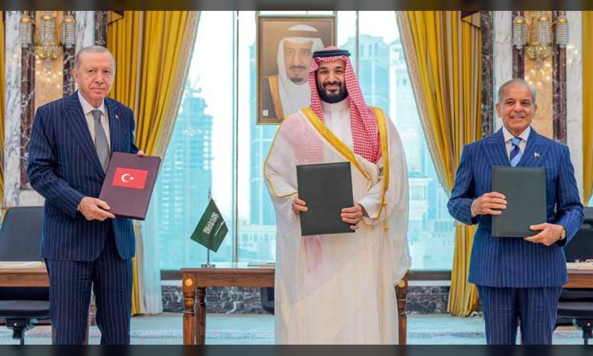 ریاض میں مکہ مشترکہ دفاعی معاہدے کی کمیٹی کے اجلاس کی تیاریوں کا منظر